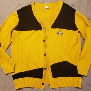 Star Trek TOS Sweater Cardigan XL